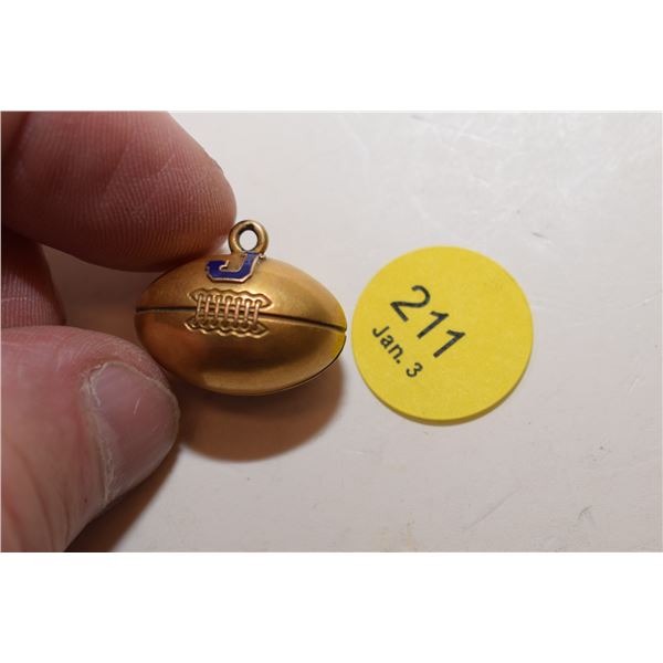 College Football Pendant