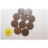 Image 2 : (12) King George Small Cents