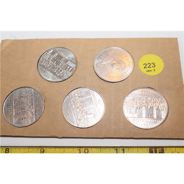 (5) 1982 Canadian Dollars