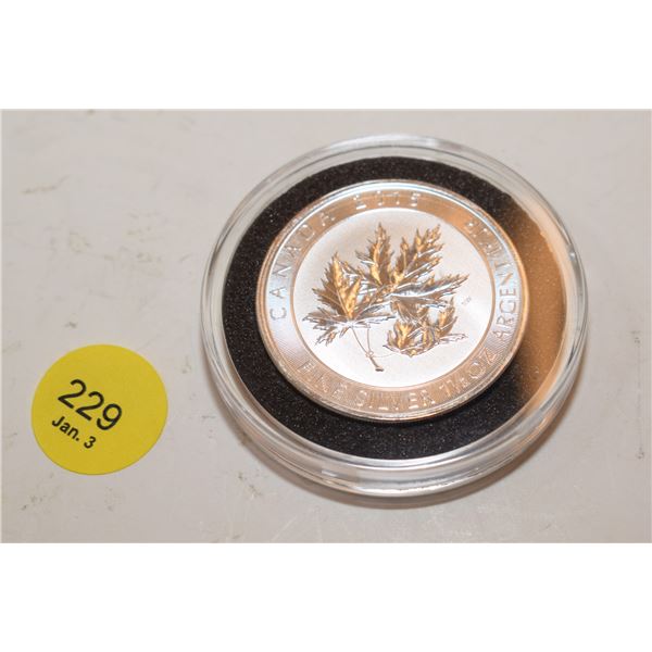 2015 Canadian 1 ½ oz Fine Silver $8 Coin
