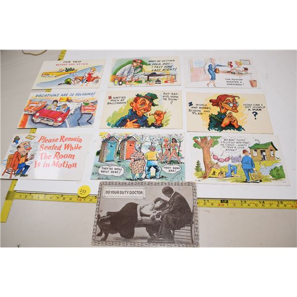 Vintage Gag Postcards