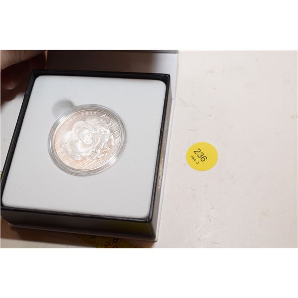 2015 Canadian 1oz Fine Silver $100 Coin