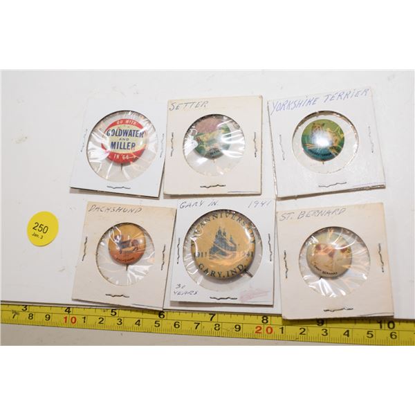 Pinback Lot