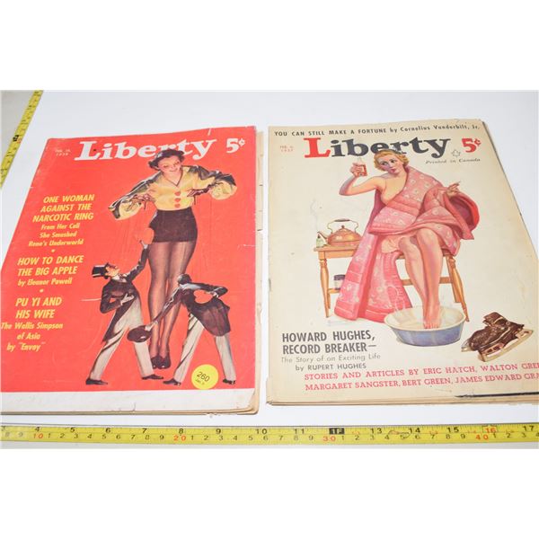 1937 Liberty Magazines – Howard Hughes