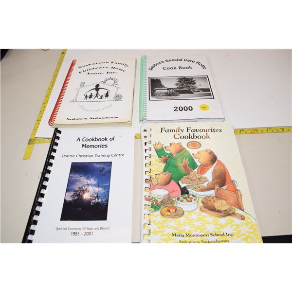 (4) Cookbooks