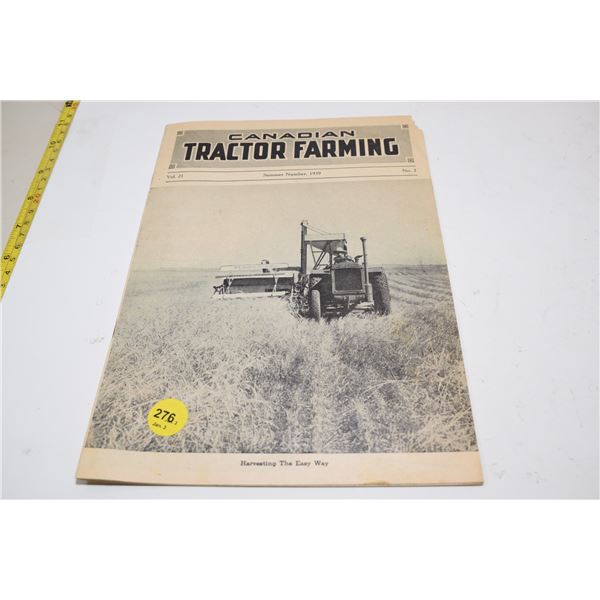 1939 McCormick Deering Canadian Magazine