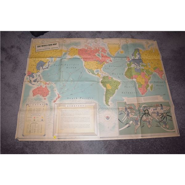 Huge WW2 CBC Map