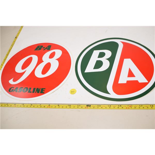 B/A Pump Decals