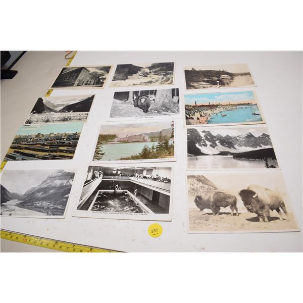 (12) Canadian Postcards