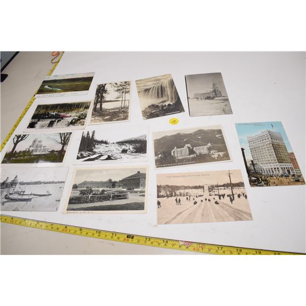 (12) Canadian Postcards