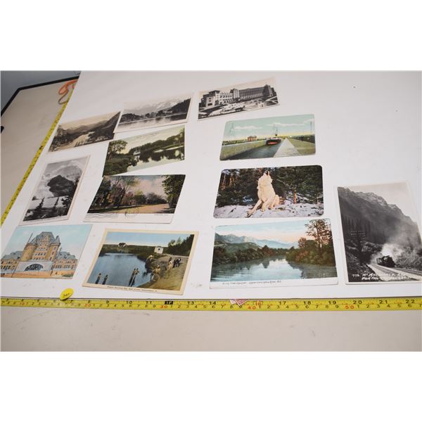 (12) Canadian Postcards