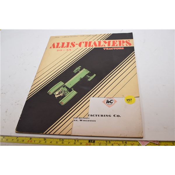 Allis Chalmer Catalogue