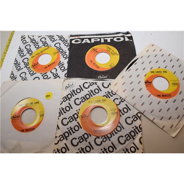 (5) Beatles Records