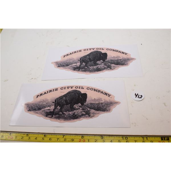 Prairie City Decals
