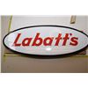 Image 2 : Porcelain Labatt’s Beer Sign (Saskatoon Brewery), Mounting Bracket