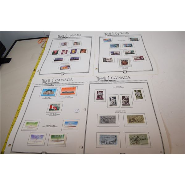 Uncancelled Canadian Stamps