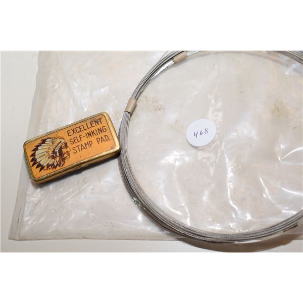 Steel Fishing Line, Stamp Pad