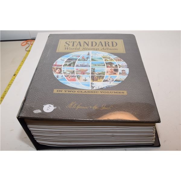 Massive Stamp Album w/ Many Stamps