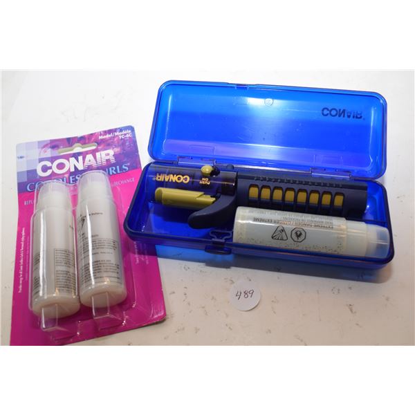 Gas Fired Cordless Curls Kit
