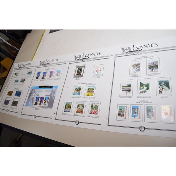 Uncancelled Canadian Stamps
