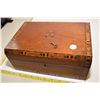 Image 1 : Very Old Free Mason Box (Inlaid w/ working key)