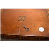 Image 2 : Very Old Free Mason Box (Inlaid w/ working key)