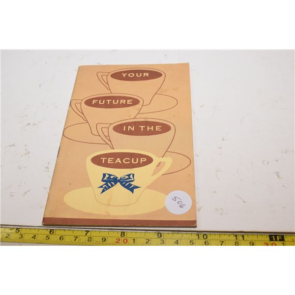 Rare Blue Ribbon Tea Leaf Reading Book