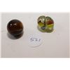 Image 1 : (2) Strange Marbles