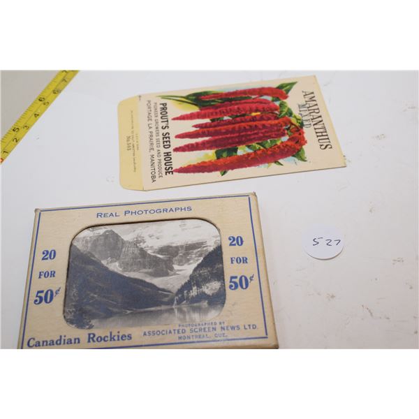 (20) BC Postcards, Seed Pack