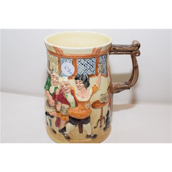 English Beer Mug w/ Thorens Music Box