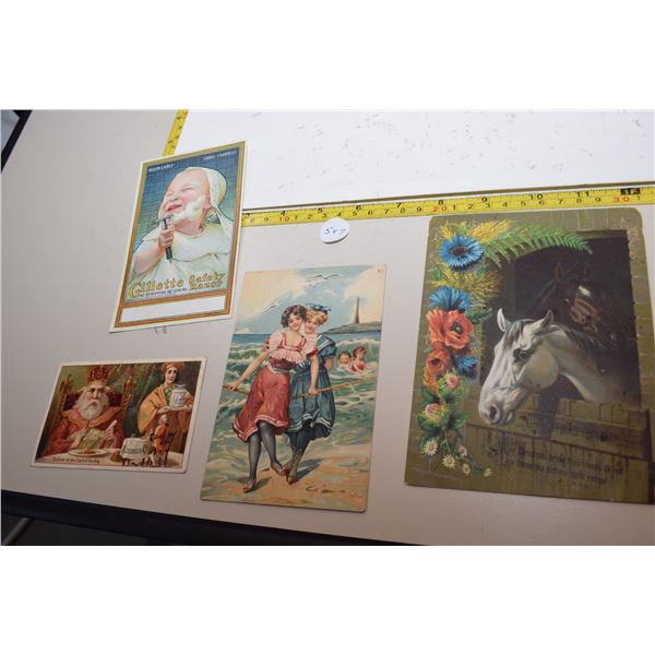 Victorian Advertising Cards etc.