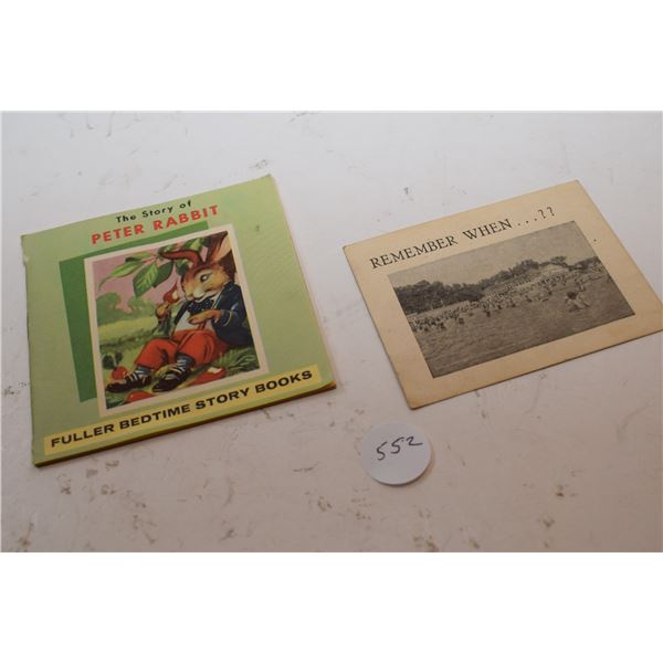 Fuller Brush Story Book, Dance Ticket