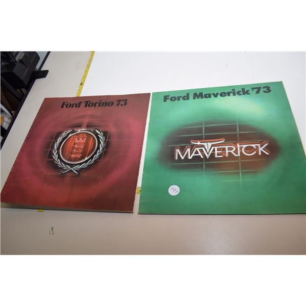 1973 Ford Maverick and Torino Brochures