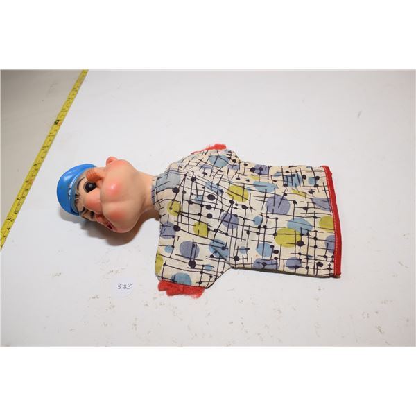 Vintage Popeye Hand Puppet