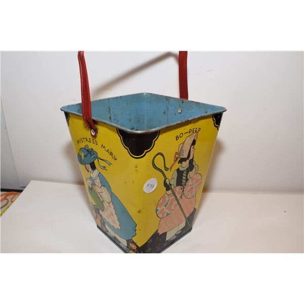 Antique Sand Pail - Litho Canada GSW