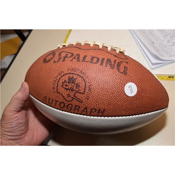 Saskatchewan Roughriders Spalding Football