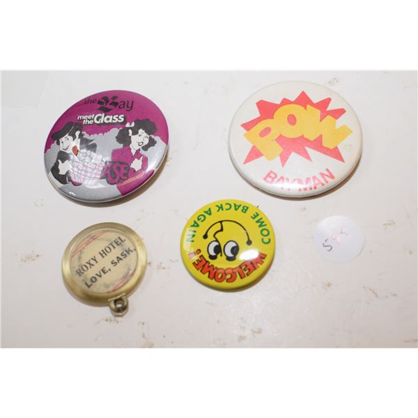 Hudson Bay Pinbacks, etc.