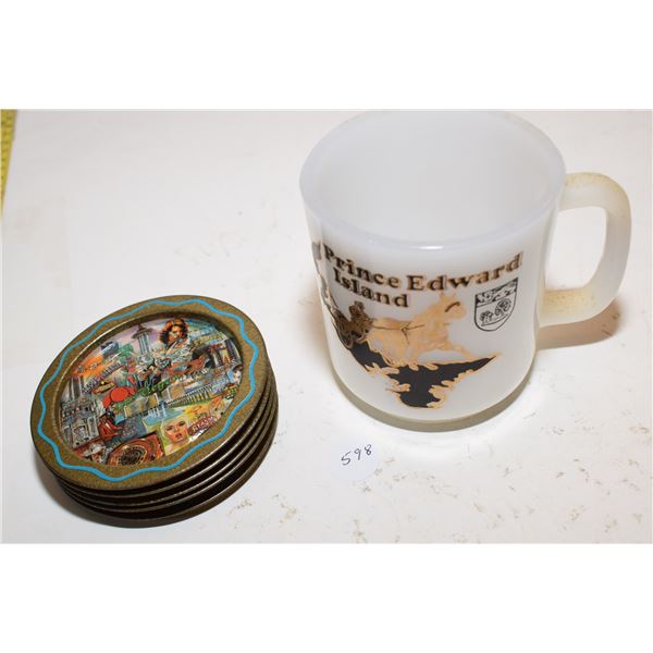 PEI Mug, Las Vegas Trays