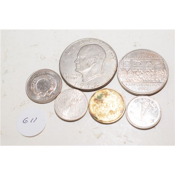 Canadian and US Coins