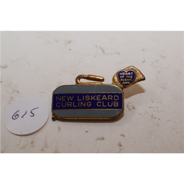 Antique Cloisonne Curling Pin