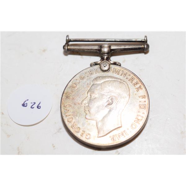Sterling WWII Defense Medal