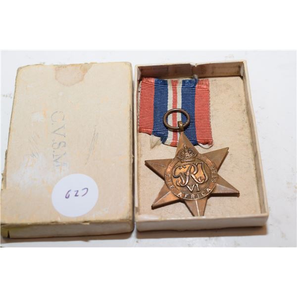 WWII African Star War Medal