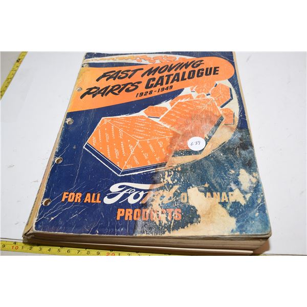 1928-1949 Ford Fast Moving Parts Catalogue