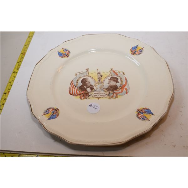 WWII Churchill Plate