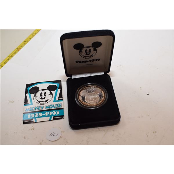 Mickey Mouse 1 troy oz. Fine Silver Coin