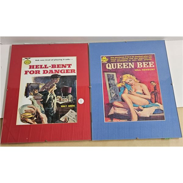 (2) Risque Prints