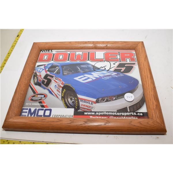 Signed Nascar Picture