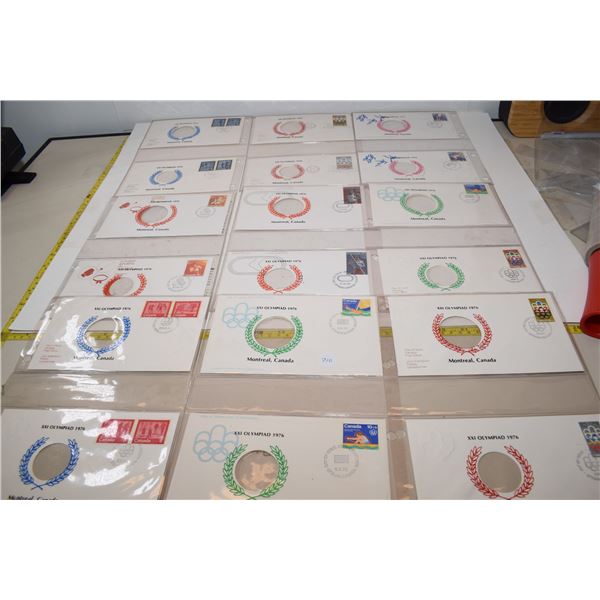 1975 Montreal Olympics 1st Day Covers