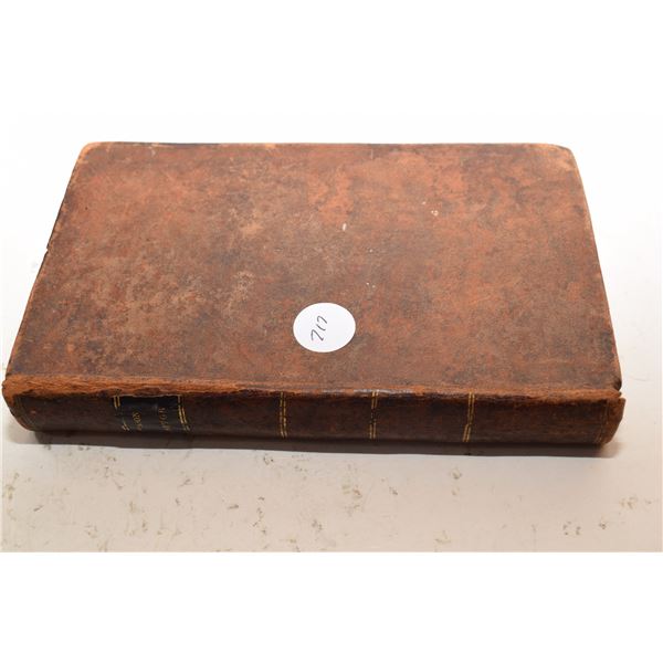 WOW! 1818 Leather Free Masons Book