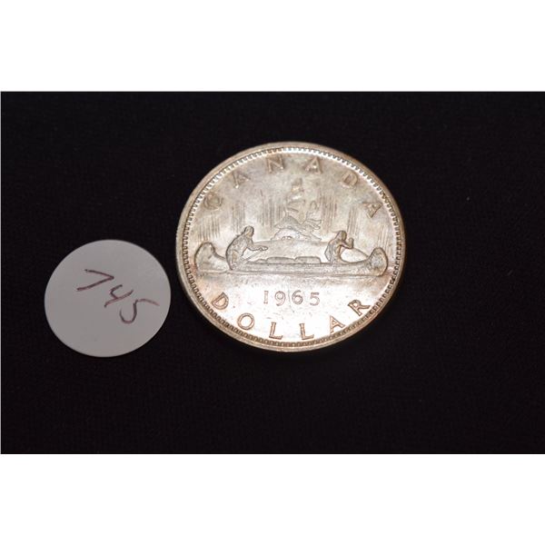 1965 Canadian Silver Dollar
